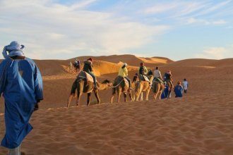 camel ride in morocco