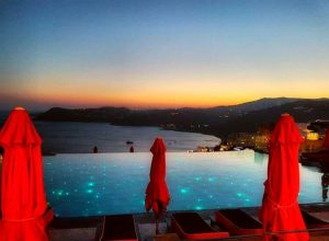 Mykonos luxury hotel pools - AssistAnt luxury travel