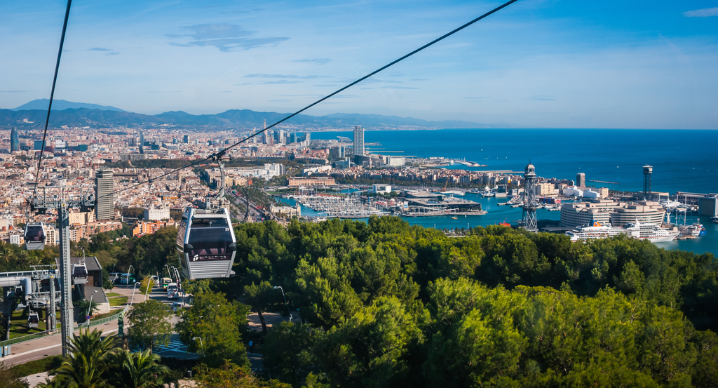 Cable Car Barcelona Spain Things to do - AssistAnt Travel