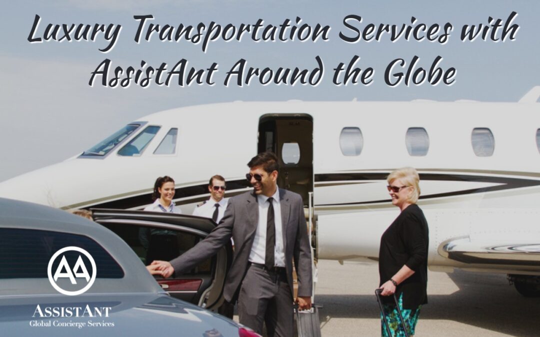 Luxury Transportation Services with AssistAnt Around the Globe - AssitAnt