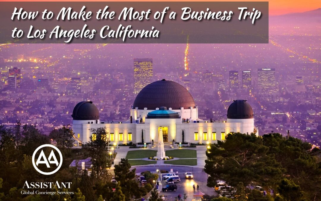 How to Make the Most of a Business Trip to Los Angeles California